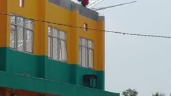 Mulai Dari Papan Nama Tidak Terpasang Sampai Perlengkapan Pekerja Tidak Lengkap, Proyek Rehab SMAN 1 Punggur Diduga Asal Jadi