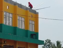 Mulai Dari Papan Nama Tidak Terpasang Sampai Perlengkapan Pekerja Tidak Lengkap, Proyek Rehab SMAN 1 Punggur Diduga Asal Jadi
