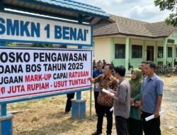 Dugaan Mark-Up Dana BOS Tahun 2025 di SMKN 1 Benai Capai Ratusan Juta Rupiah  ‎